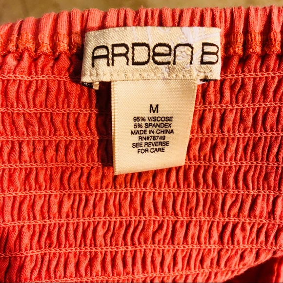 Arden B Coral floor length sundress - Picture 5 of 5